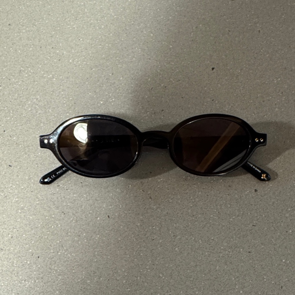 Jimmy Fairly “The Elvie” oval sunglasses